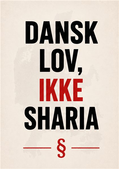 Dansk lov, ikke sharia · 5. september 2026